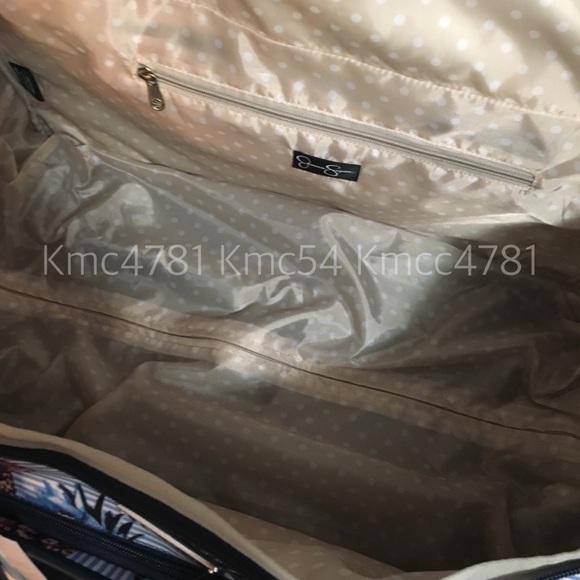 Jessica Simpson Bags Jessica Simpson Stripe Pineapple Luggage